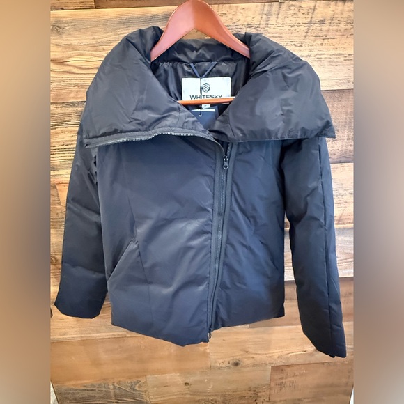 whitesky Jackets & Blazers - Women's Black DOWN Filled Ski Jacket NWT